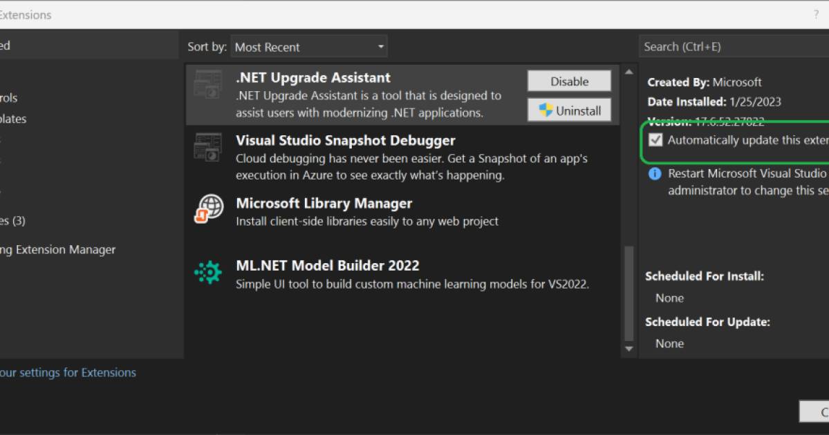 Upgrade Assistant jetzt allgemein verfügbar