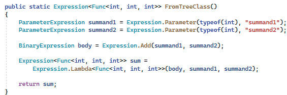 Expression mit Factory-Funktionen erstellen (Bild 3)
